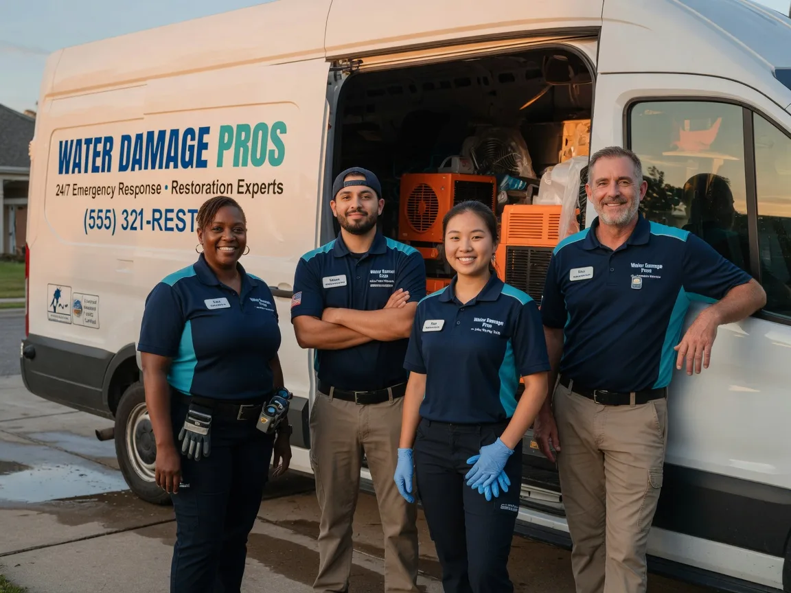Water Damage Restoration company in Vian, OK