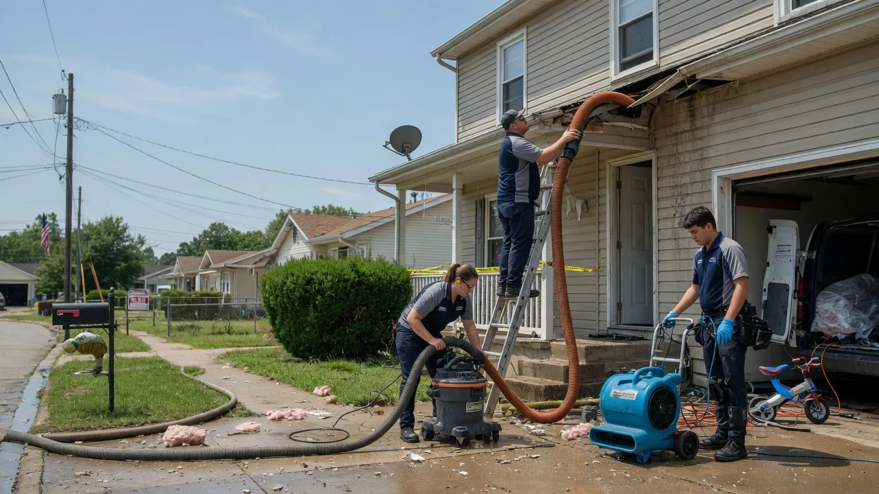 Water Damage Restoration in Vian, OK near me